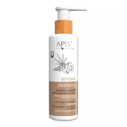 Apis - Almond Cleansing - Ulei de migdale pentru demachierea feței și a ochilor - 150ml