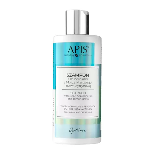 Apis - Optima - Șampon cu minerale din Marea Moartă și lămâie - 300 ml