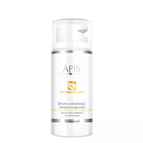 Apis - Professional - Vitamin Balance - Serum with Vitamin C and White Grapes - Serum cu vitamina C și struguri albi - 100ml