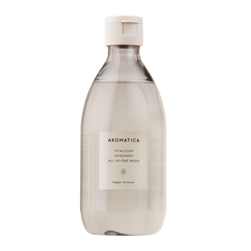 Aromatica - Vitalizing Rosemary All-in-One Wash - Gel de curățare multifuncțional - 300ml