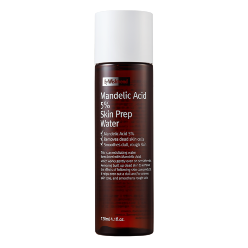 By Wishtrend - Apă Prep Acid Mandelic 5% - Tonic facial exfoliant cu acid de migdale - 120 ml