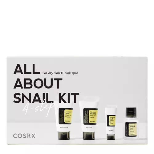 COSRX - All About Snail Kit 4-Step - Set de îngrijire a feței cu mucină de melc -
