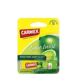 Carmex - Daily Care, Moisturizing Lip Balm - Balsam de buze hidratant în stick - Lime - 4,25g