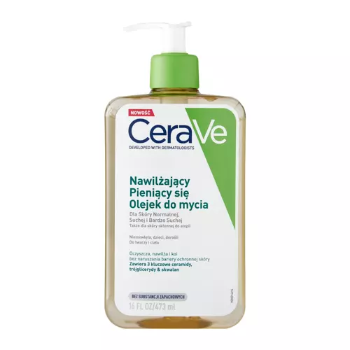 CeraVe - Ulei hidratant de curățare cu spumă - 473ml
