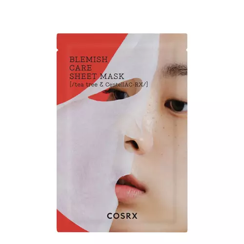 Cosrx - AC Collection Blemish Care Sheet Mask - Mască de folie împotriva imperfecțiunilor pielii cu extract de arbore de ceai - 26g