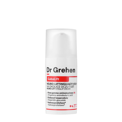 Dr Grehen - GabaLift - Neuro-Lift Eye&Lip Cream - Neuro - Cremă de lifting pentru zona ochilor și a buzelor - 15ml