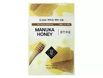 Etude House - 0.2mm Therapy Air Mask - Manuka Honey - Mască cu extract de miere - 20ml