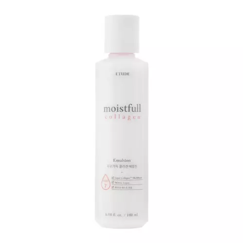 Etude House - Moistfull Collagen Emulsion - Loțiune hidratantă pentru față cu colagen - 180ml