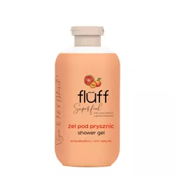 Fluff - Gel de duș - Piersici și grapefruit - 500ml