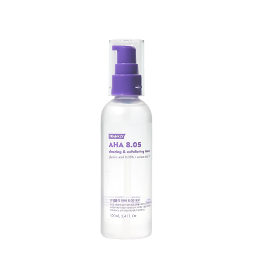 Frankly - AHA 8.05% Toner - Toner exfoliant cu acid glicolic 8.05% - 100ml