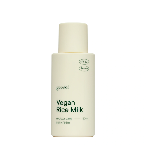 Goodal - Vegan Rice Milk Moisturizing Sun Cream SPF50+/PA++++ - Cremă solară hidratantă vegană cu filtru - 50ml