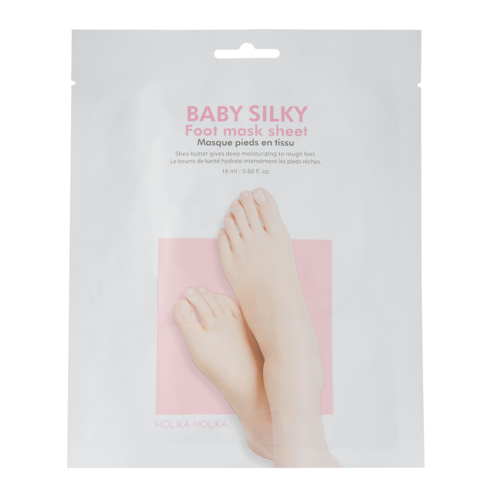 Holika Holika - Baby Silky Foot Mask Sheet - Mască regenerantă pentru picioare - 18ml