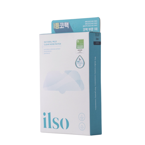 Ilso - Natural Mild Clear Nose Pack - Patch de curățare a nasului - 5pcs/7g