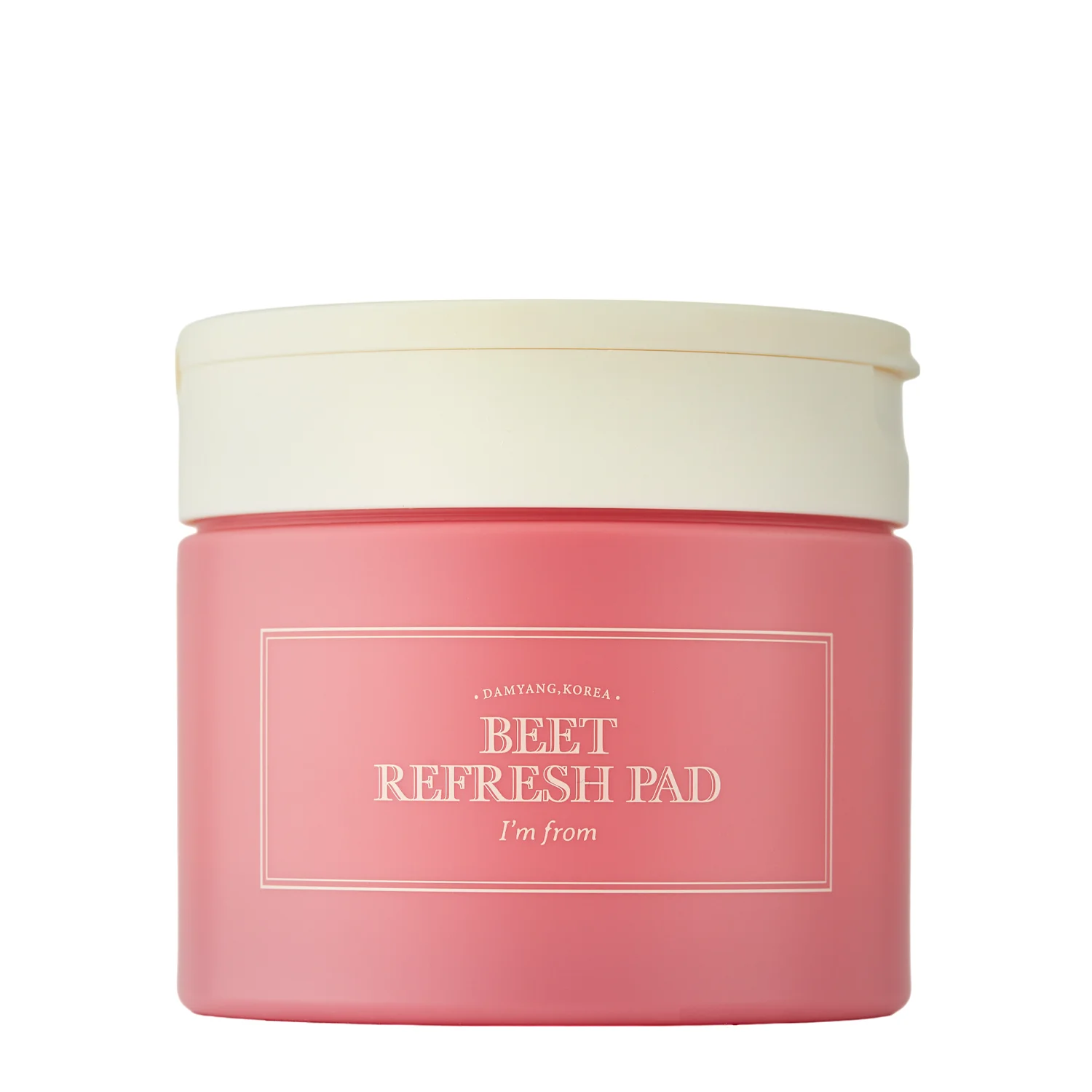 I'm From - Beet Refresh Pad - Plasturi faciale hidratante cu extract de sfeclă roșie - 260 ml