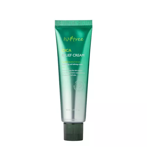 Isntree - Cica Relief Cream - Cremă de față calmantă pentru piele sensibilă - 50ml