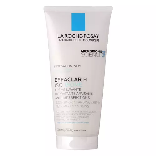 La Roche-Posay - Effaclar H Iso-Biome Creme Lavante - Cremă demachiantă pentru față și corp - 200ml