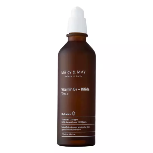 Mary&May - Vitamine B5 Bifida Toner - Tonic hidratant cu vitamina B5 și probiotice - 120ml