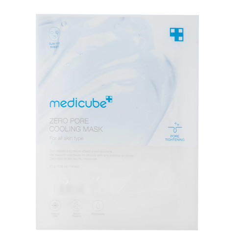 Medicube - Zero Pore Cooling Mask - Mască răcoritoare pentru față - 1 buc/27g