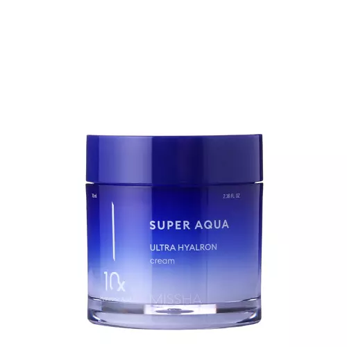 Missha - Super Aqua - Ultra Hyalron Cream - Cremă hidratantă pentru față - 70ml