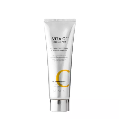 Missha - Vita C Plus Clear Complexion Foaming Cleanser - Spuma de curățare a feței cu vitamina C - 120ml