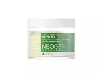 Neogen - Dermalogy Bio-peel Gentle Gauze Peeling - Green Tea - Fulgi exfolianți cu ceai verde - 30 buc.