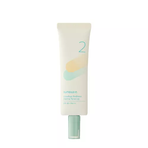 Numbuzin - No.2 - Goodbye Redness Derma Tone Up-SPF 50+ PA+++ - Fond de ten 4 în 1 - 50ml