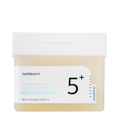 Numbuzin - No.5 Vitamin - Niacinamide Concentrated Pad - Niacinamide Facial Pads - 180ml/70pcs.