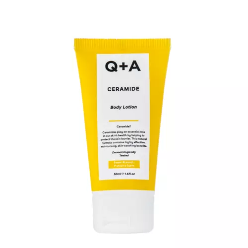 Q+A - Ceramide Body Lotion - Loțiune de corp regenerantă cu ceramide - 50ml