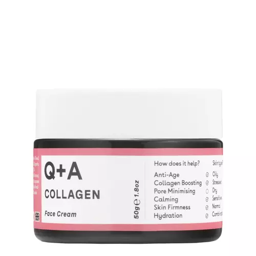 Q+A - Collagen - Face Cream - Cremă de față cu colagen - 50ml