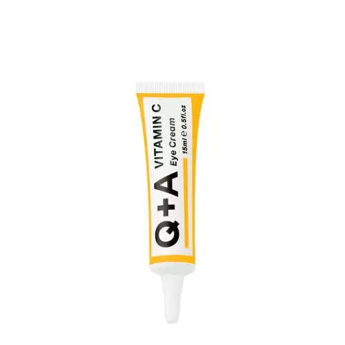 Q+A - Vitamin C Eye Cream - Cremă de ochi cu vitamina C cu efect de iluminare - 15ml