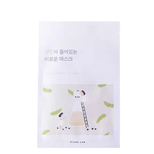 Round Lab - Soybean Nourishing Nourishing Sheet Mask - Mască hrănitoare și de fermitate cu extract de soia neagră - 25ml