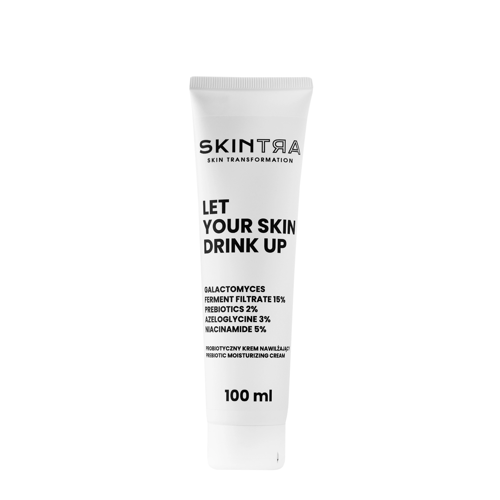SkinTra - Let Your Skin Drink Up - Cremă hidratantă cu prebiotice, sub formă de tub - 100ml