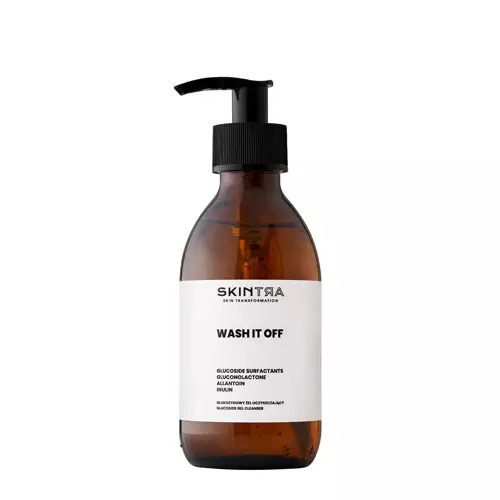SkinTra - Wash It Off - Gel de curățare cu glucozide - 200ml