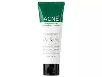 Some By Mi - AHA BHA PHA 30 Days Miracle Acne Clear Foam - Spumă de curățare delicată cu acizi - 100ml