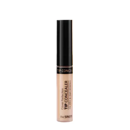 The Saem - Cover Perfection Tip Concealer SPF 28/PA++ - Anticearcăn corector - 1.75 Middle Beige - 6,5ml