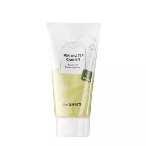 The Saem - Healing Tea Garden Green Tea Cleansing Foam - Spumă de curățare facială - 150ml