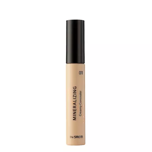 The Saem - Mineralizing Creamy Concealer SPF30/PA++ - Corector cu filtru SPF - 01 Vanilla - 6ml