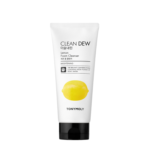 TonyMoly - Clean Dew Brightening Foam Cleanser Lemon - Spumă de curățare a feței - 180ml