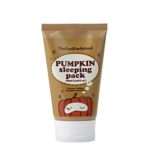 Too Cool for School - Pumpkin Sleeping Pack - Mască de față hrănitoare și hidratantă toată noaptea - 100ml