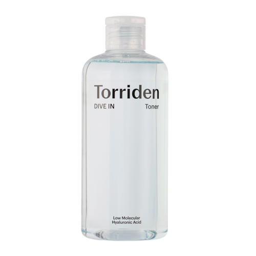 Torriden - Dive-In - Low Molecule Hyaluronic Acid Toner - Tonic calmant și hidratant cu acid hialuronic și pantenol - 300ml