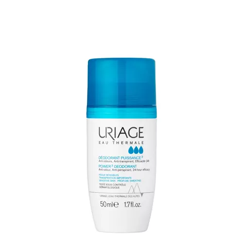 Uriage - Deodorant Puissance - Antiperspirant Roll-On - 50ml