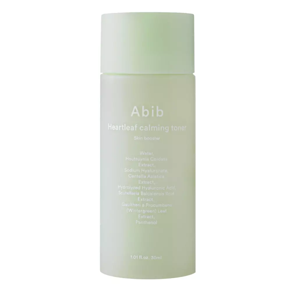 Abib - Hearttleaf Calming Toner Calming Skin Booster - Tonic facial calmant - 30ml