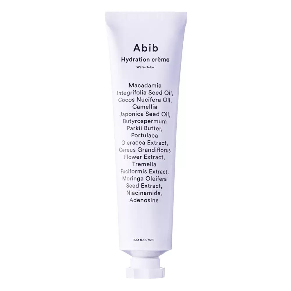 Abib - Hydration Creme Water Tube - Cremă de față cu hidratare profundă - 75ml