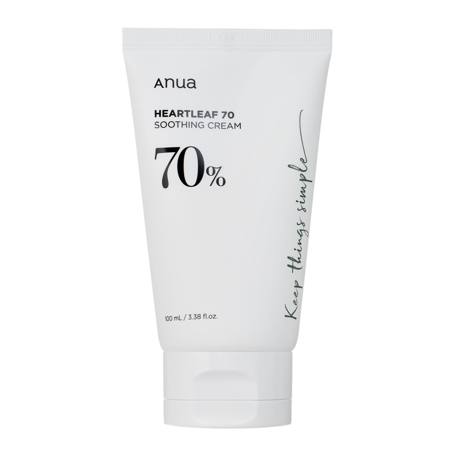 Anua - Heartleaf 70% Soothing Cream - Cremă facială calmantă cu frunze de Heartleaf - 100 ml