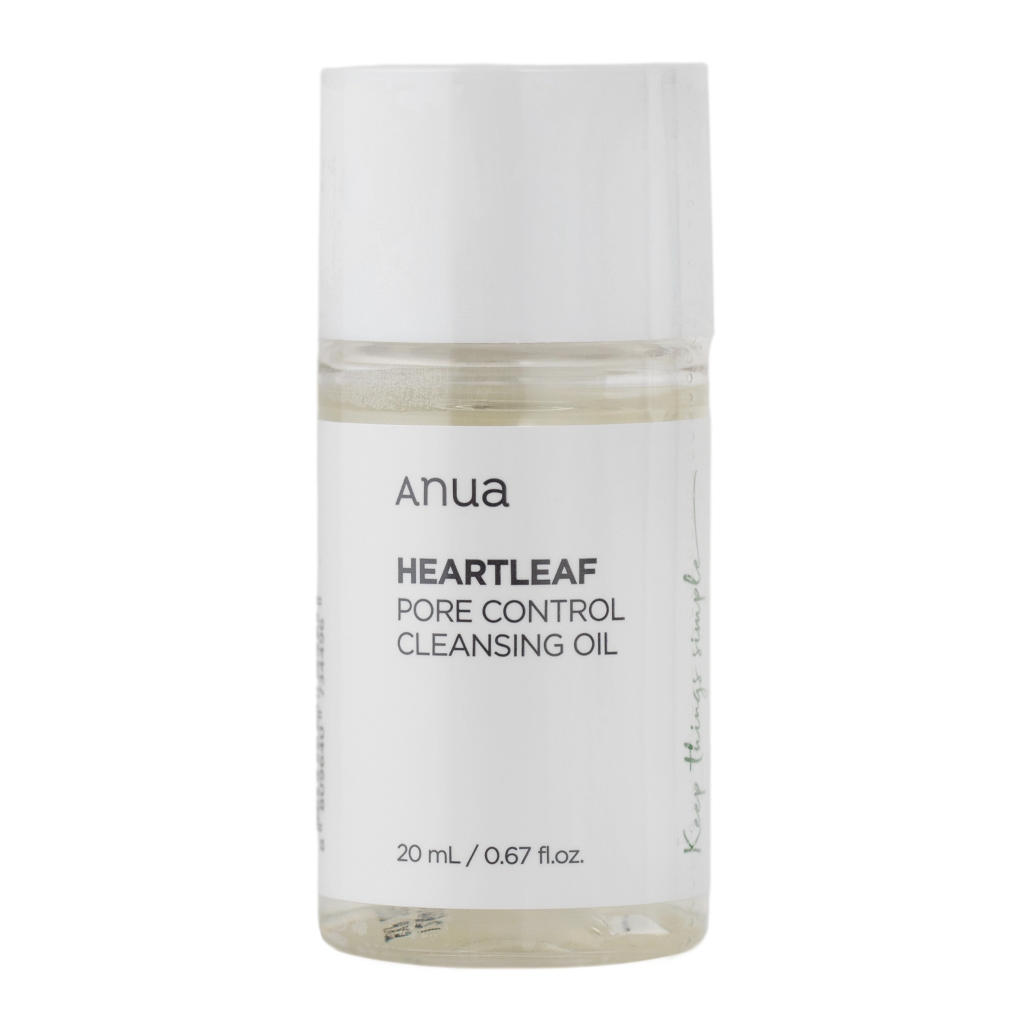 Anua - Heartleaf Pore Control Cleansing Oil - Mini - Ulei de curățare facială - 20ml