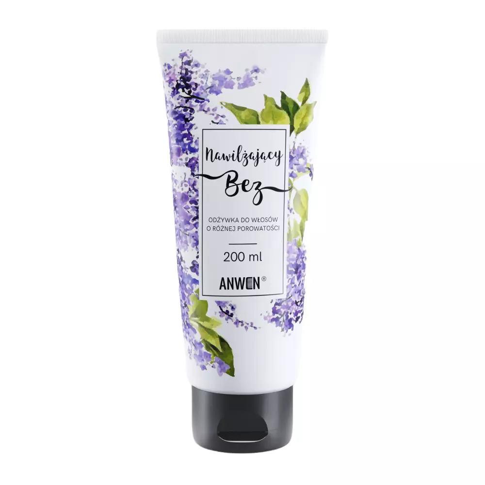 Anwen - Liliac hidratant - Balsam pentru păr de porozitate diferită - 200 ml