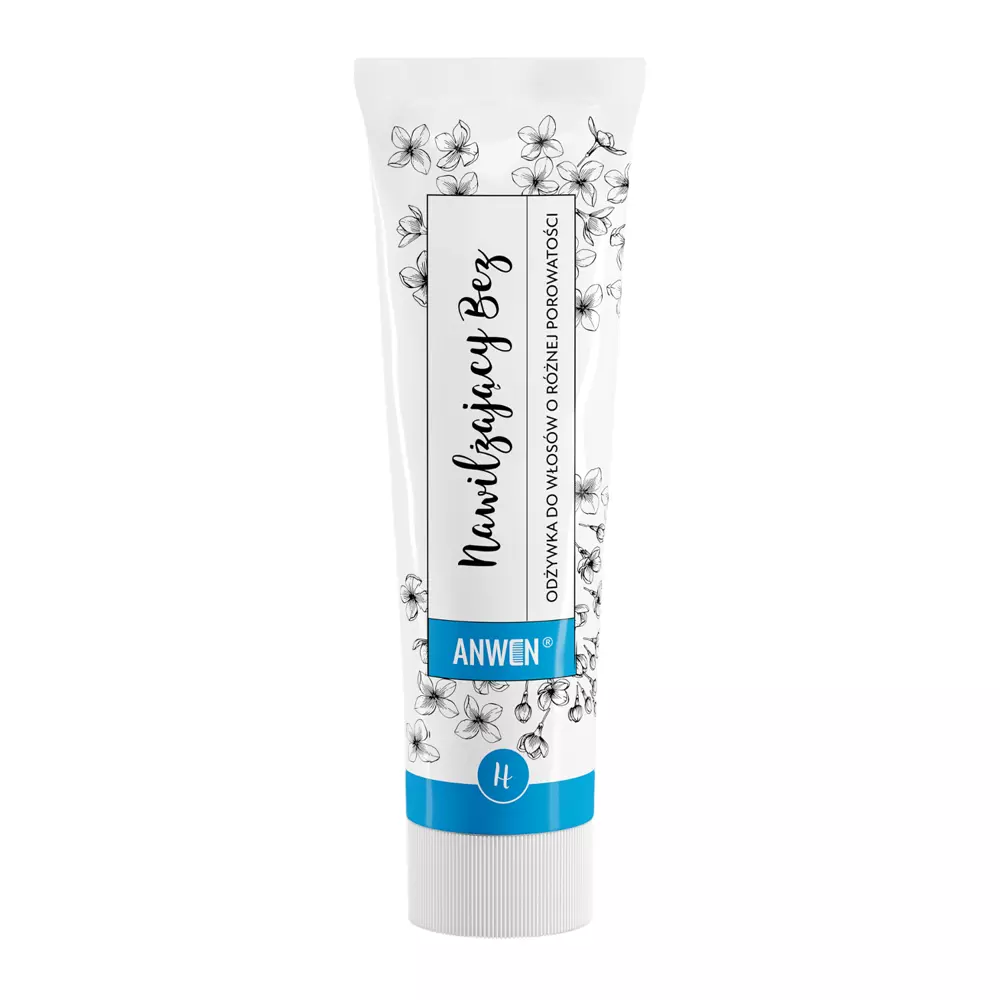 Anwen - Liliac hidratrant - Balsam pentru păr cu porozitate diferită - Tub de aluminiu - 100ml