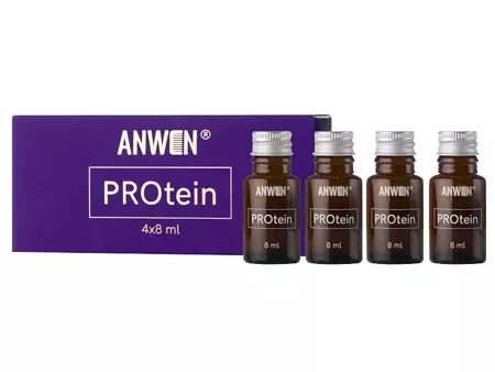 Anwen - PROtein - Tratament cu proteine ​​în fiole - 4x8ml