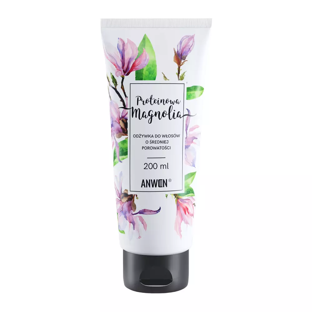 Anwen - Protein Magnolia - Balsam pentru păr cu porozitate medie - 200 ml