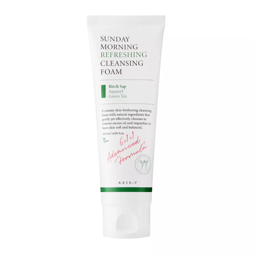 Axis-y - Sunday Morning Refreshing Cleansing Foam - Spumă de curățare a feței - 120ml